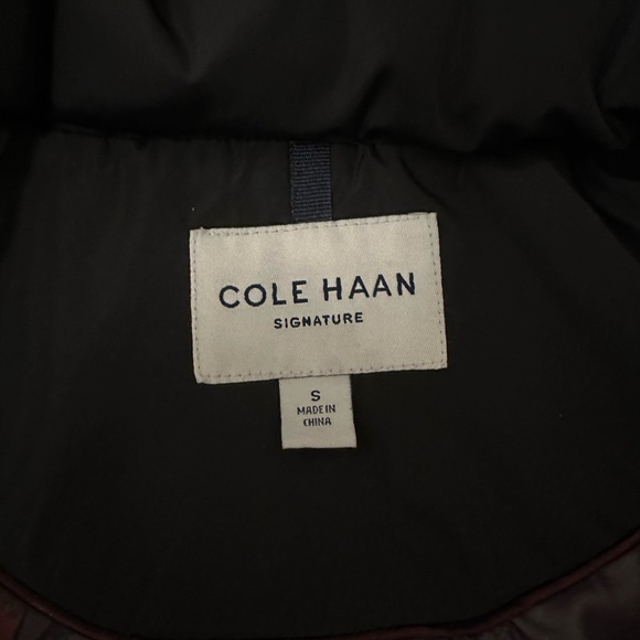 Cole Haan Women's Black Long Puffer Jacket - Picture 6 of 9
